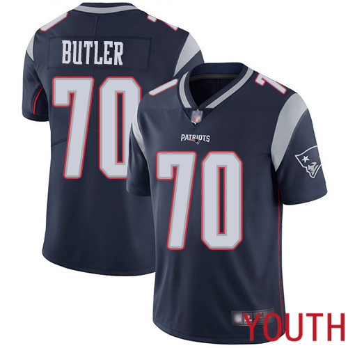 New England Patriots Football #70 Vapor Untouchable Limited Navy Blue Youth Adam Butler Home NFL Jersey->women nfl jersey->Women Jersey
